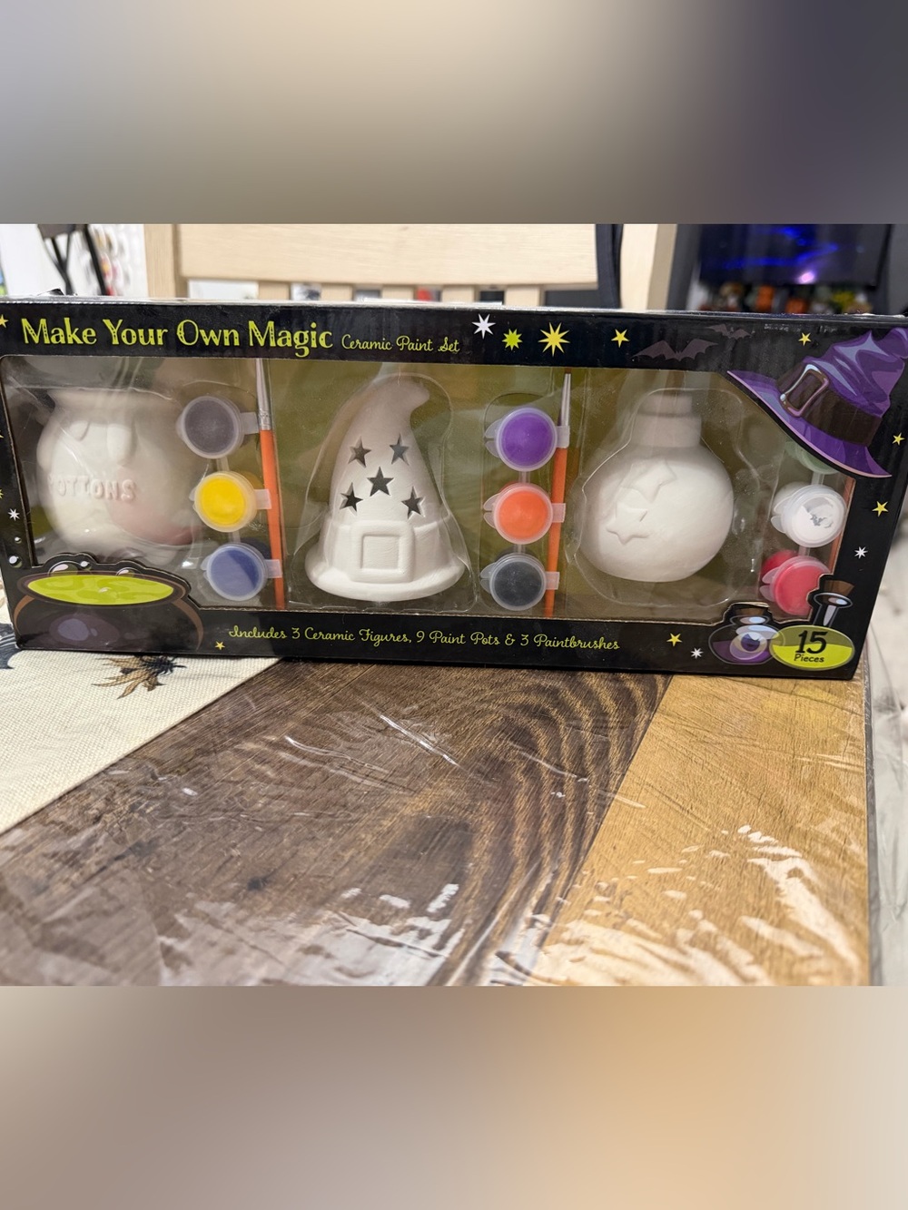 Make Your Own Magic Ceramic Paint Set Halloween Craft Kit